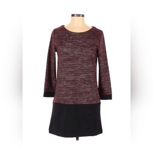 Noir Shift Dress With Pockets